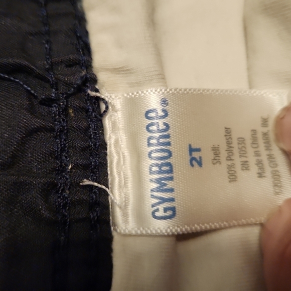 GYMBOREE Swim Trunks Monkey on Skateboard Size 2T Vintage - Picture 3 of 3